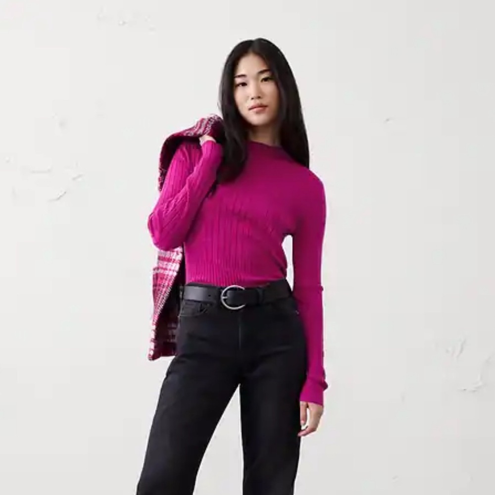 Pilcro By Anthropologie Pink Top